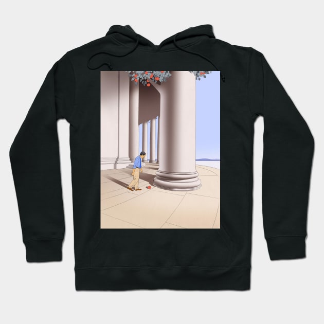 guy billout Hoodie by QualityArtFirst